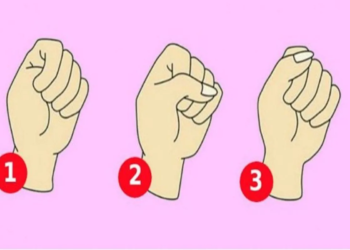 De manier hoe je je vuist sluit vertelt meer over je persoonlijkheid