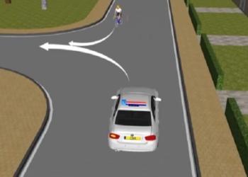 Wie heeft hier voorrang de fiets of de auto? (58% van de mensen heeft dit fout)