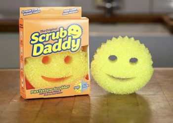 Maak kennis met de nieuwe gele sponsjes van de Wibra. Wat een wondermiddel!