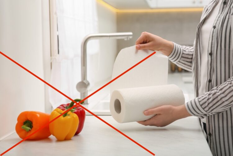 Gebruik jij keukenpapier in de keuken? Dit zijn 5 redenen waarom je dat niet meer zou moeten doen