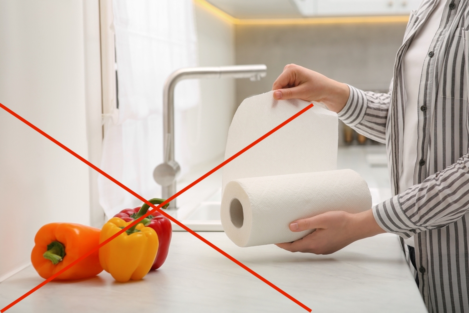 Gebruik jij keukenpapier in de keuken? Dit zijn 5 redenen waarom je dat niet meer zou moeten doen