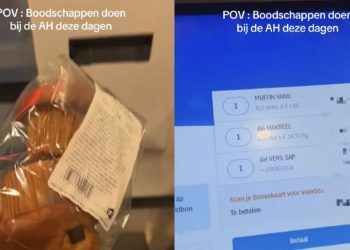 Muffin-prijs door het dak: Klant laat kassabon van 2 Albert Heijn muffins zien
