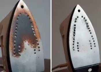 Met dit goedkope goedje is je strijkijzer binnen één handomdraai weer roestvrij