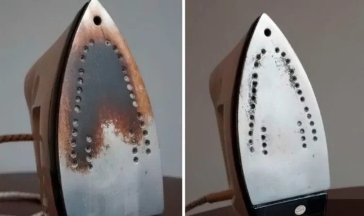 Met dit goedkope goedje is je strijkijzer binnen één handomdraai weer roestvrij
