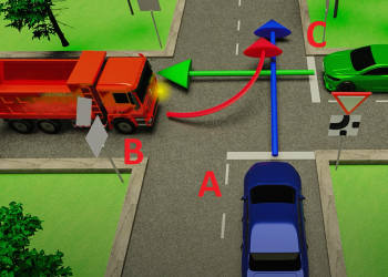 Verkeersdilemma: Wie mag eerst? Test jouw kennis over voorrangsregels!