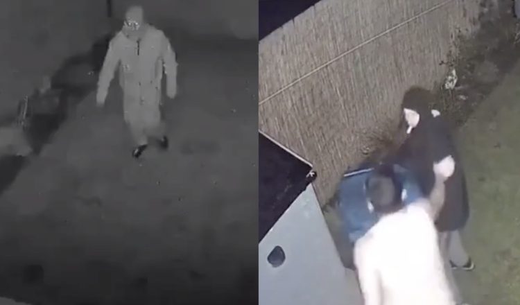 Huiseigenaar betrapt inbreker in zijn achtertuin en pakt hem aan