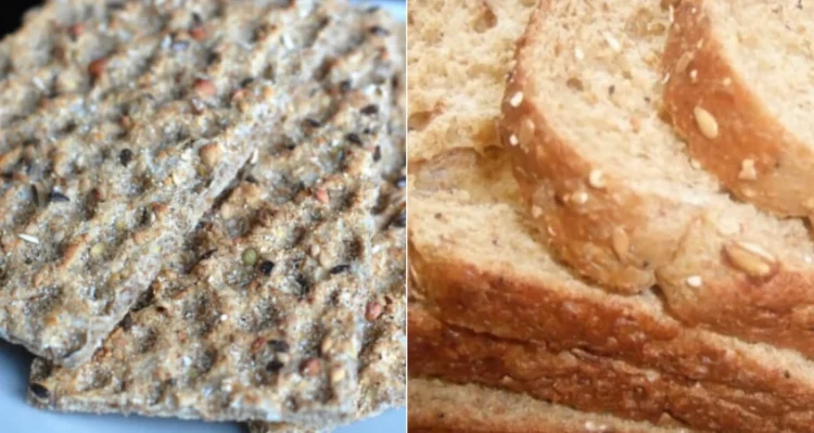 Afvallen? Brood of crackers voor gewichtsverlies: wat is de betere keus?