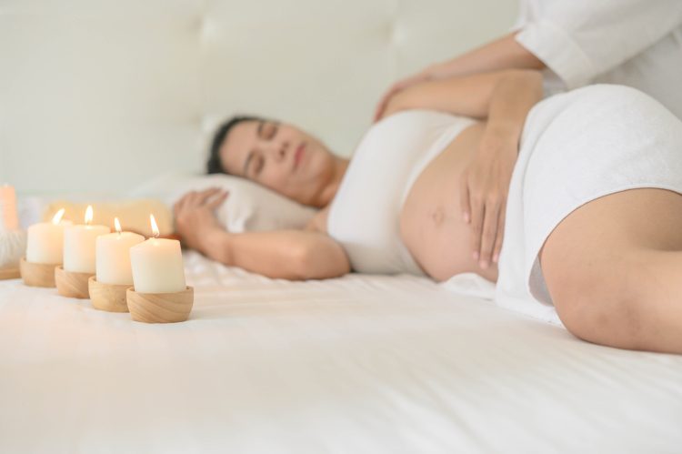 Tips voor een ontspannen zwangerschapsmassage