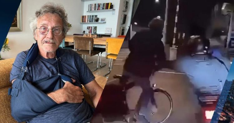 Krijn (72) slachtoffer geworden door aanval op fiets, bewusteloos, hersenschudding, verlamde arm