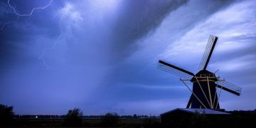 Op deze plekken heb je straks overlast van zware onweersbuien en hagelbuien