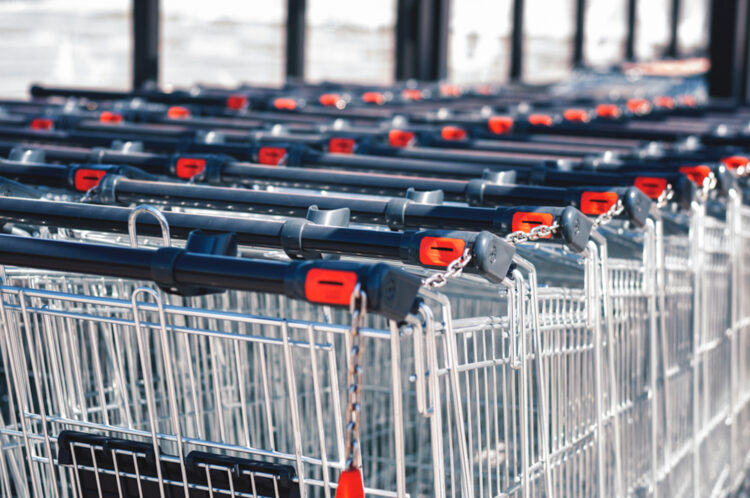 Boodschappen doen en geen muntje bij de hand? Zo krijg je een winkelkarretje open zonder muntje!