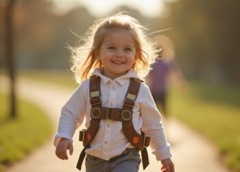 Jenna: “Mijn vriendin doet haar dochter een tuigje om, het hele dorp kijkt ons na!”