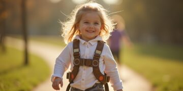 Jenna: “Mijn vriendin doet haar dochter een tuigje om, het hele dorp kijkt ons na!”