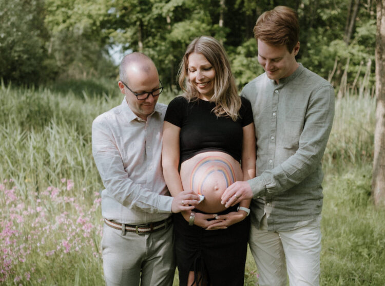 Sanne is zwanger van haar zwager: ‘Twee dromen komen uit’