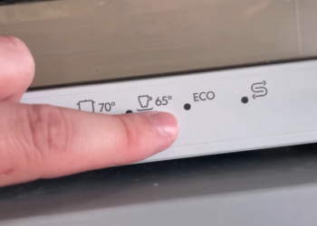 Bespaar geld door deze stand te gebruiken van je vaatwasser!