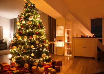 Dit is het bedrag dat je kwijt bent aan het laten branden van kerstlampjes