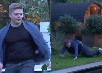 LLDL Stuntknul slooft zich uit en breekt zijn been