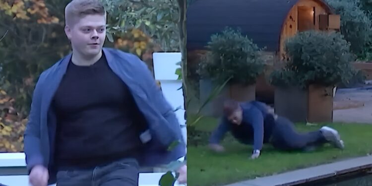 LLDL Stuntknul slooft zich uit en breekt zijn been