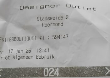 Bizar! Zoveel moet je betalen voor een frietje in de Designer OUTLET Roermond