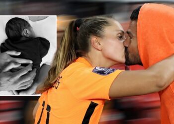 Lieke Martens en Benjamin van Leer verwelkomen hun eerste kindje: ‘Zijn naam is heel bijzonder’