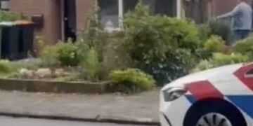 Heftig: Schietpartij in woonwijk vastgelegd via deurbelcamera