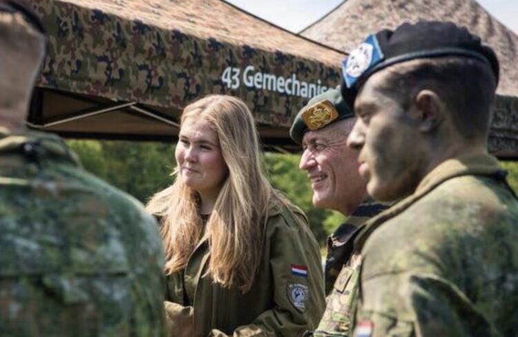 Amalia maakt stap naar Defensie: ‘Een inspiratie voor meer vrouwen’