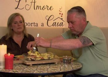 Pasta carbonara zorgt voor spanning: Eveline gaat van verliefd naar verward