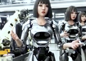 Is dit de toekomst? China onthult robot die echte baby’s kan baren