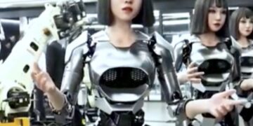Is dit de toekomst? China onthult robot die echte baby’s kan baren
