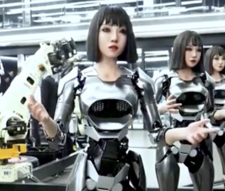 Is dit de toekomst? China onthult robot die echte baby’s kan baren