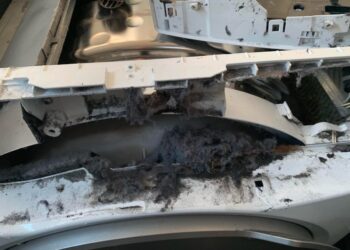 Levensgevaarlijk: zoveel stof kán in je droger verstopt zitten