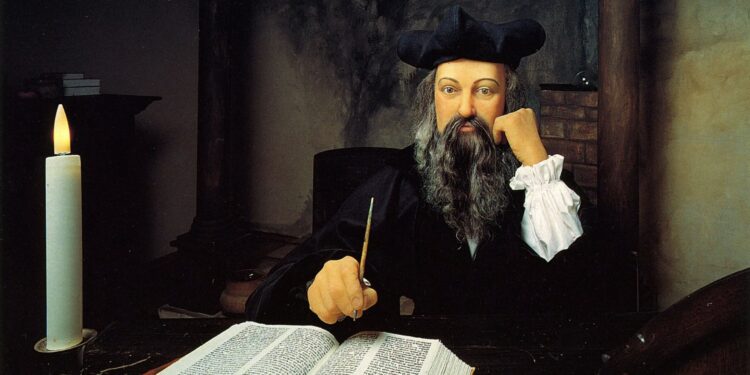 Angstaanjagende voorspelling van Nostradamus duikt op en laat iedereen beven