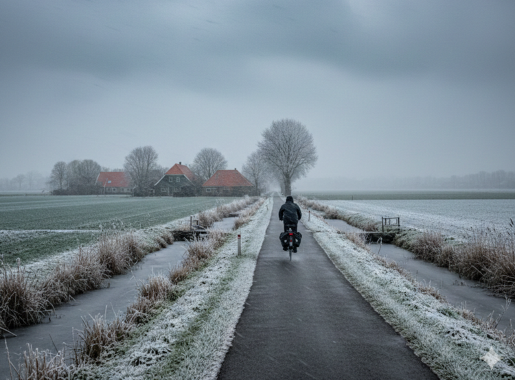 Weerexperts voorspellen winterse buien voor aankomend weekend
