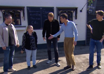 Mr. Frank Visser-kijkers geïrriteerd over burenruzie en zeggen allemaal hetzelfde