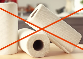Gebruik jij keukenpapier in de keuken? Dit zijn 5 redenen waarom je dat niet meer zou moeten doen