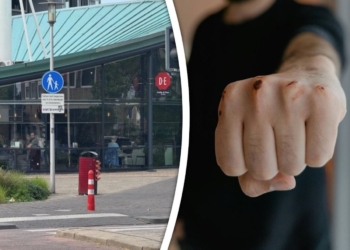 80-jarige mishandeld door fatbiker, kleinkinderen zien alles gebeuren