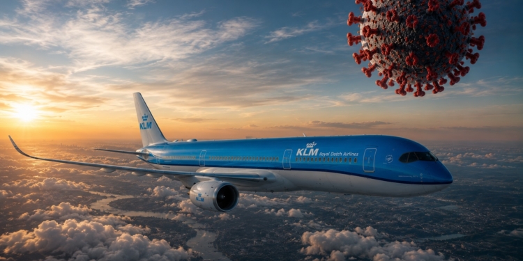 Onrust rond KLM-vlucht na overlijden passagier met hantavirus
