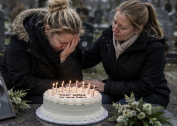 Hij kreeg pas zijn eerste verjaardagstaart toen hij al 40 dagen begraven was
