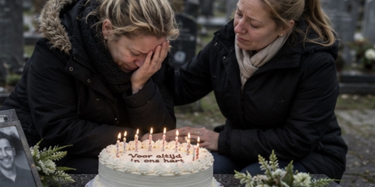 Hij kreeg pas zijn eerste verjaardagstaart toen hij al 40 dagen begraven was