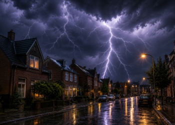 Code rood verplaatst zich: noodweer op weg naar deze drie provincies