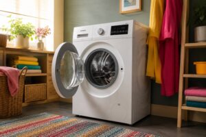 Wasmachine deurtje open of dicht na gebruik? Dit is het antwoord!
