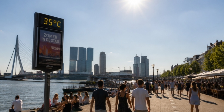 Snikhete dag op komst: lokaal stijgt het kwik naar 36 graden