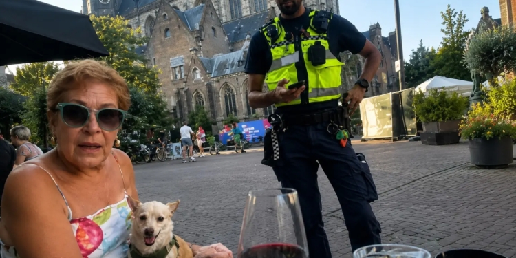 VIDEO: Handhaving deelt boete uit aan bejaarde vrouw met piepklein hondje en de reden is echt bizar