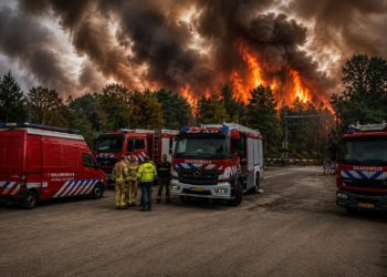 Heftig: grote natuurbrand uitgebroken in Nederland – blushelikopters opgeroepen