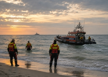 Emotionele taferelen aan de kust: strandgangers getuige van aangrijpend incident