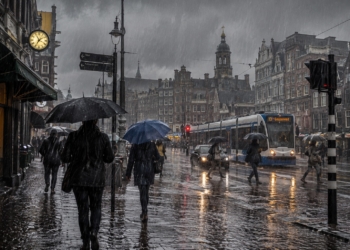 Weersdiensten geven code geel af voor heel Nederland: vooral deze regio’s krijgen het zwaarst te verduren