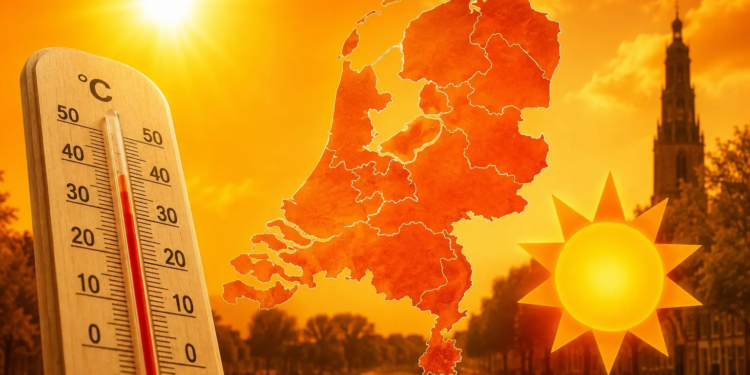 Let op: in deze 4 provincies is het Nationaal Hitteplan maandag en dinsdag actief!
