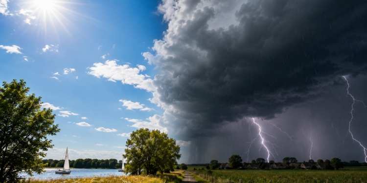 Vandaag nog volop zomer, maar later dreigt het weer compleet om te slaan