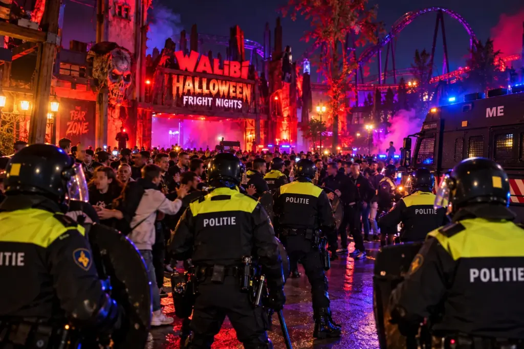 Onrust bij Halloween Fright Nights: situatie in Walibi loopt flink uit de hand